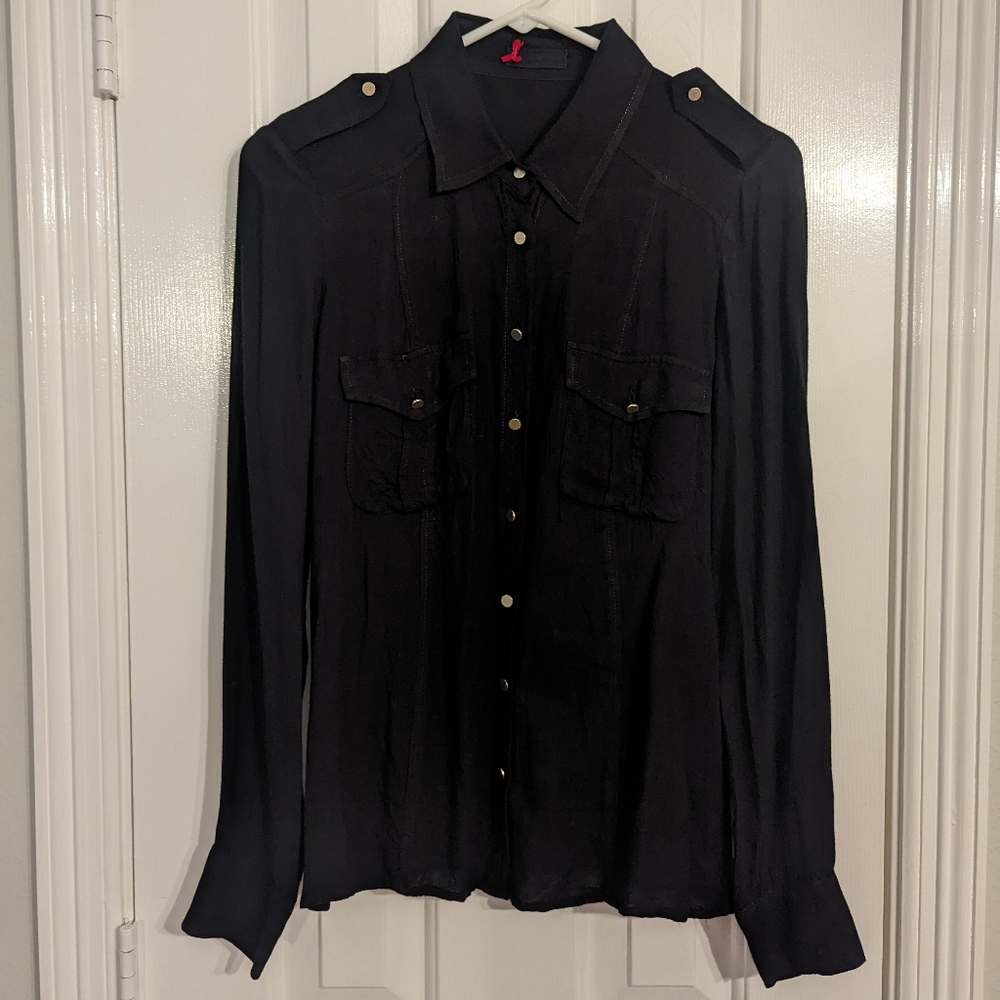 Sinequanone Black Button-down